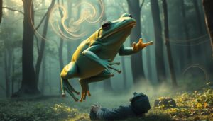 Leia mais sobre o artigo 1:The meaning of dreaming about a frog jumping on me