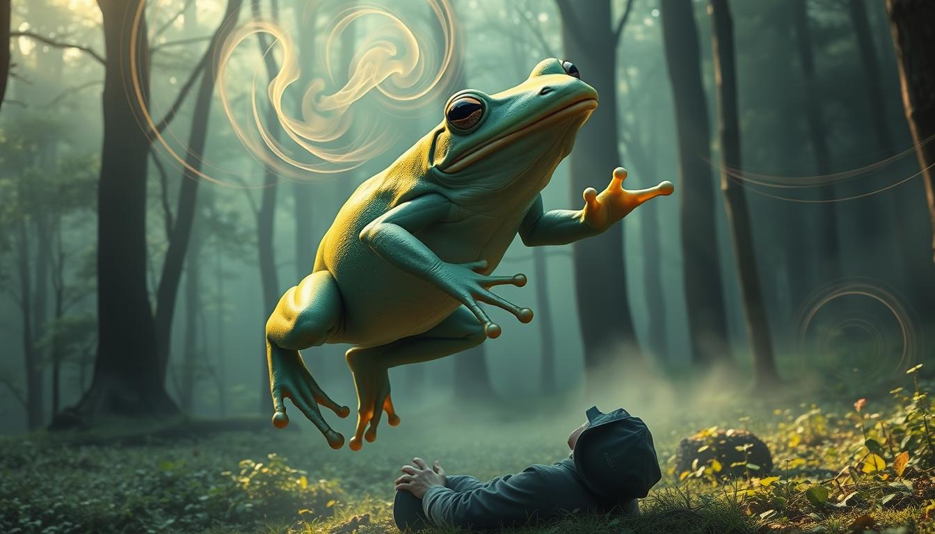 No momento, você está visualizando 1:The meaning of dreaming about a frog jumping on me